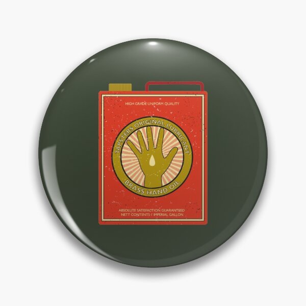 Item preview, Brass Hand Oil - vintage tin   designed and sold by DarodeTees.