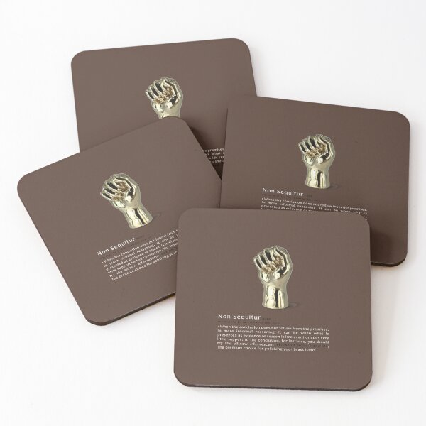 Item preview, Brass Hand, Non Sequitur - Athletico Mince    designed and sold by DarodeTees.