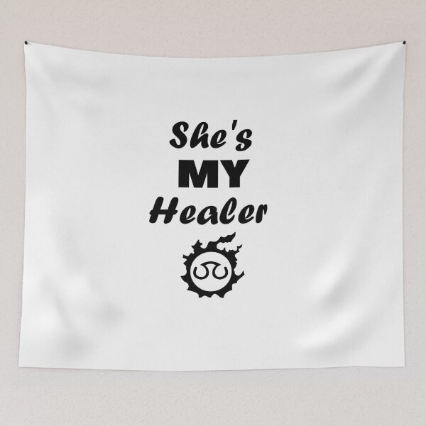 Item preview, FFXIV She's My Healer - Scholar SCH designed and sold by GingerCatGifts.