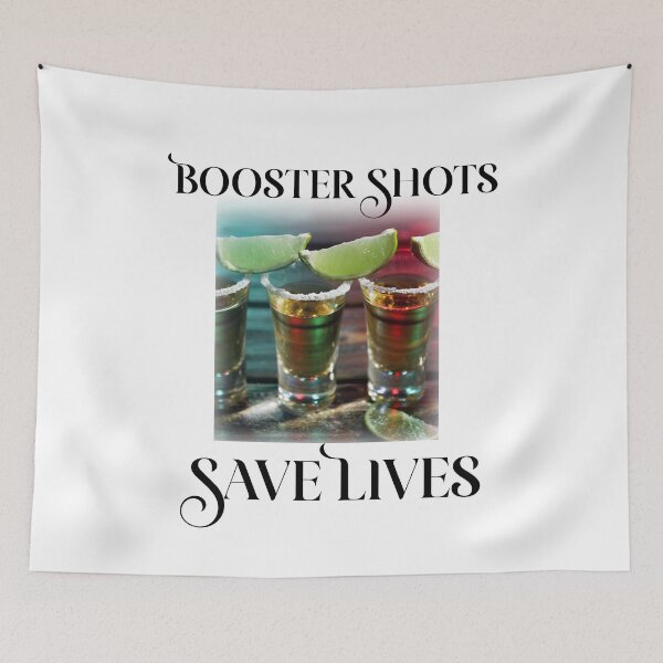 Item preview, Booster Shots save lives designed and sold by HazardPaay.