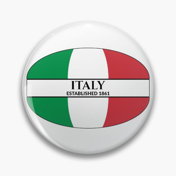 Item preview, Italy Established 1861 Italian Flag designed and sold by Worldesigns by Artsiren.