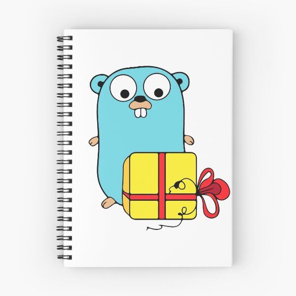 Item preview, Golang Gopher Go Birthday Gift designed and sold by THEMADBRUSH.