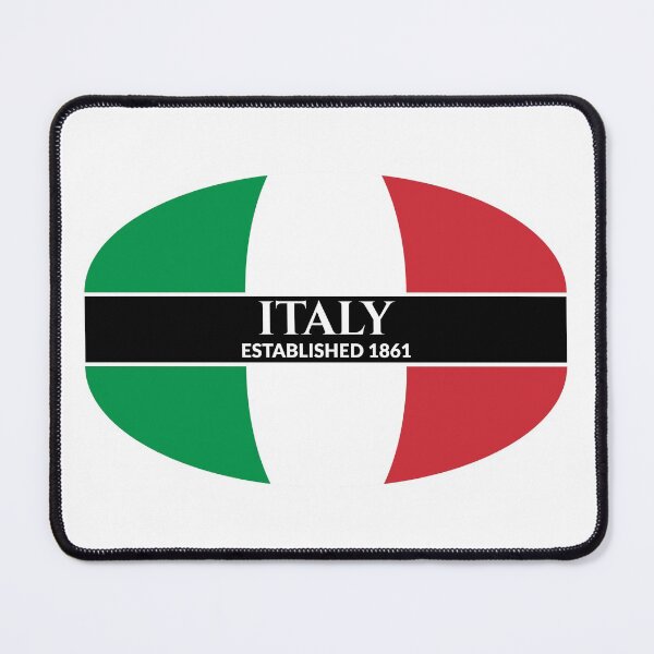 Item preview, Italy Established 1861 Italian Flag (Inverse Text) designed and sold by Worldesigns by Artsiren.