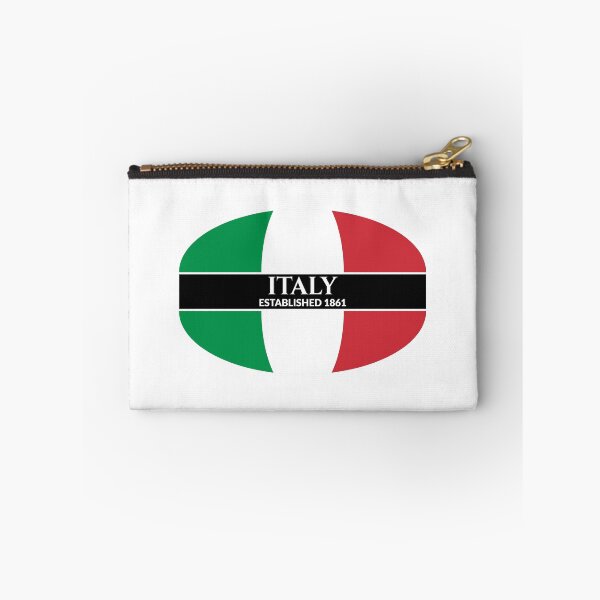 Item preview, Italy Established 1861 Italian Flag (Inverse Text) designed and sold by Worldesigns by Artsiren.