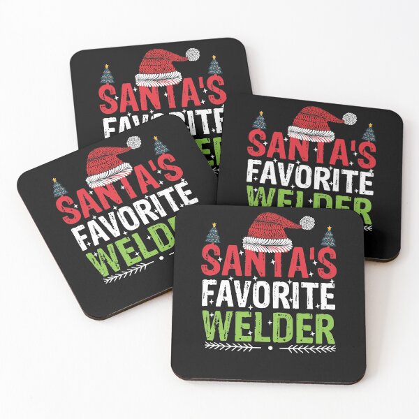 Artikelvorschau,  Santa's favorite welder Funny Welder Club entworfen und verkauft von patroart.
