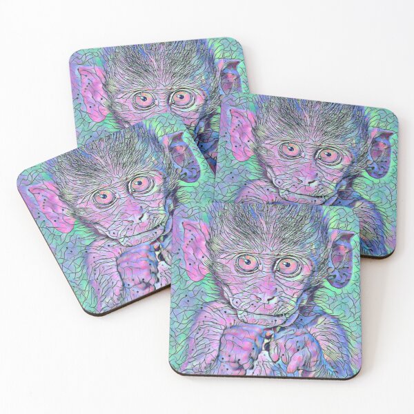 Item preview, Alien Monkey abstract designed and sold by JustClickPrint.