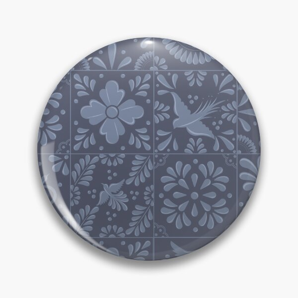 Item preview, Opaque Blue Talavera Tile Pattern by Akbaly designed and sold by Akbaly.