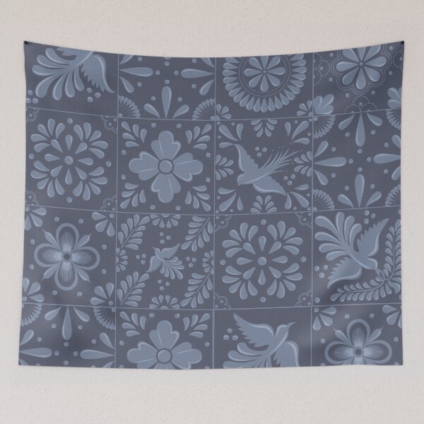 Item preview, Opaque Blue Talavera Tile Pattern by Akbaly designed and sold by Akbaly.