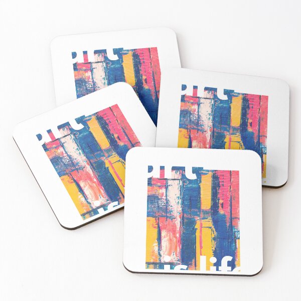 Item preview, Art is life simple modern and creative quote designed and sold by Ilyaslah.