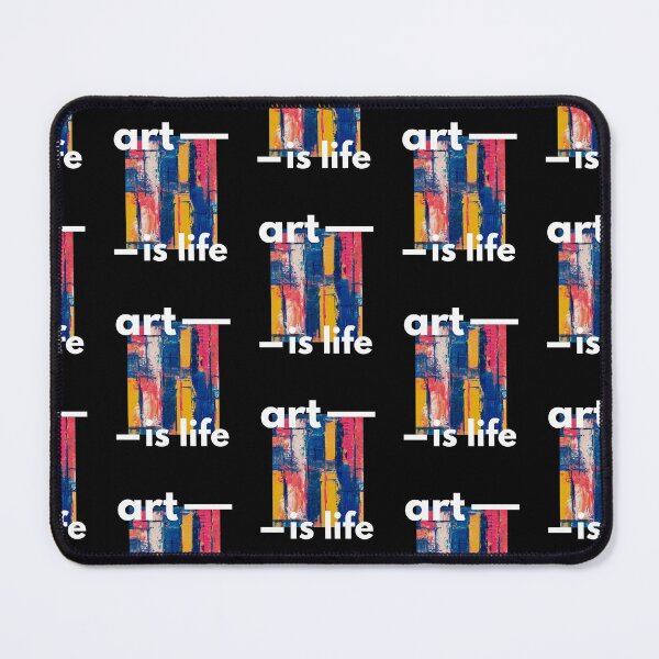 Item preview, Art is life simple modern and creative quote designed and sold by Ilyaslah.