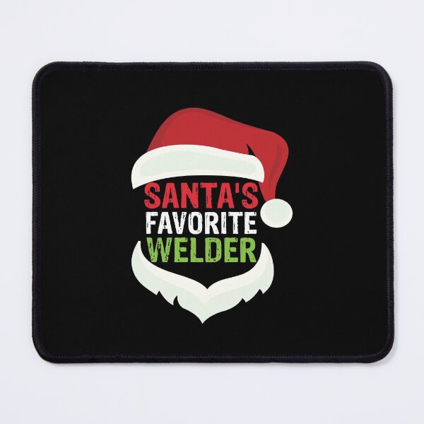 Item preview, Santa's favorite welder Funny Welder Club designed and sold by patroart.