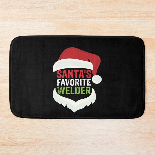 Item preview,  Santa's favorite welder Funny Welder Club designed and sold by patroart.