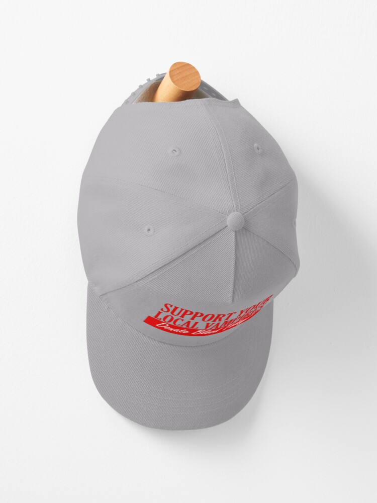 Alternate view of Support your local vampires Cap