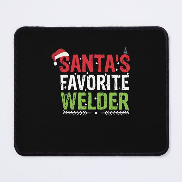 Item preview, Santa's favorite welder Funny Welder Club designed and sold by patroart.