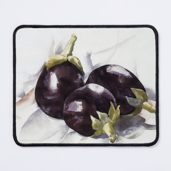 Item preview, Watercolor Painting Eggplants (1927) by Charles Demuth designed and sold by Designedbysm.