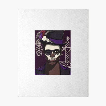 Baron Samedi Art Board Print