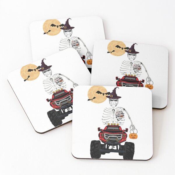 Item preview, Christmas Monster Riding Monster Truck designed and sold by STOREMAAR.