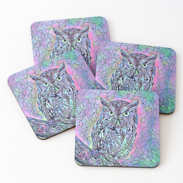 Item preview, Owl at night Painting designed and sold by JustClickPrint.