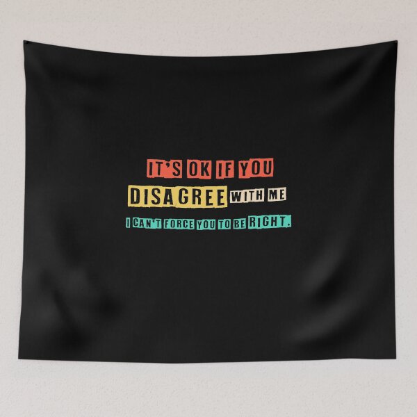 Item preview, Disagree with Me. I Can't Force Graphic Novelty Sarcastic Funny T Shirt designed and sold by h2qhoangquoc.