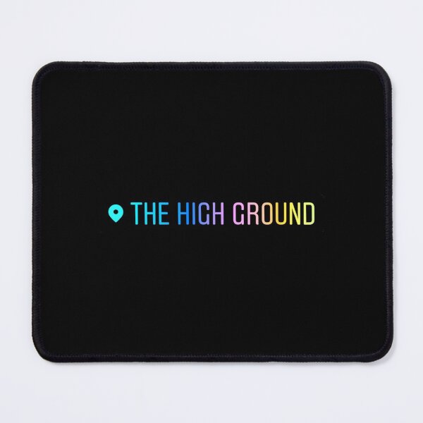 Item preview, The High Ground (Neon) Sticker designed and sold by chisonba.