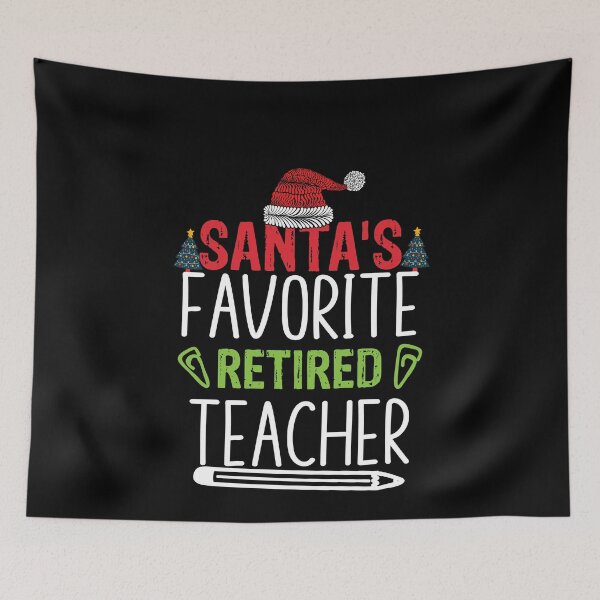 Item preview, Santa's favorite retired teacher Funny Welder Club designed and sold by patroart.
