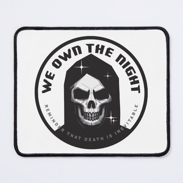 Item preview, skull head fearless we own the night letter designed and sold by bnrcreative.