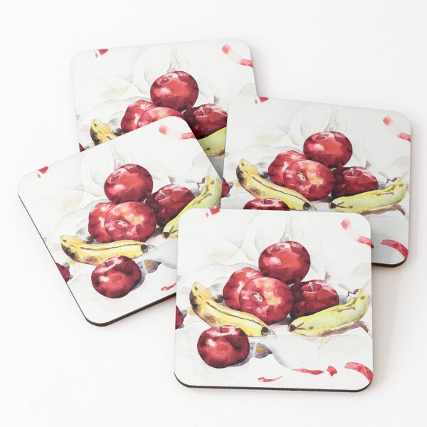 Item preview, Watercolor Painting Still Life with Apples and Bananas (1925) by Charles Demuth designed and sold by Designedbysm.