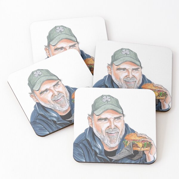 Item preview, Norm Macdonald Holding Bat Burger Pintura a mano designed and sold by Navod Gimhan.