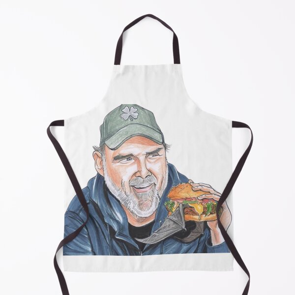 Aperçu de l'œuvre Norm Macdonald tenant Bat Burger peinture à la main créée et vendue par Navod Gimhan.