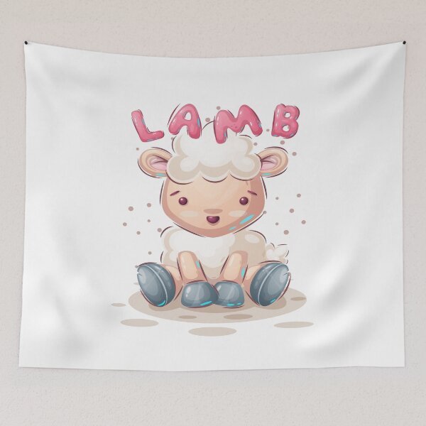 Item preview, Little Lamb Nursery designed and sold by MakeMerry.