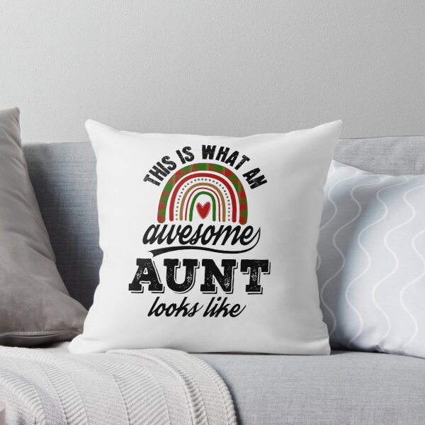 Item preview, This Is What An Awesome Aunt Looks Like Winter Rainbow designed and sold by JooArtPrints  ★★★★★.