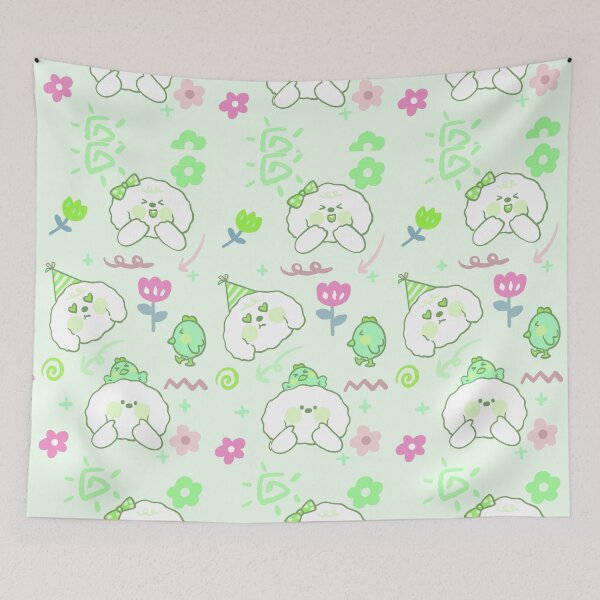 Item preview, cute puppy dog doodle champion pattern design designed and sold by Harshler-Art.
