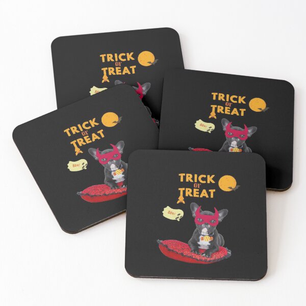 Item preview, French Bulldog Trick or Treat designed and sold by Finolca.