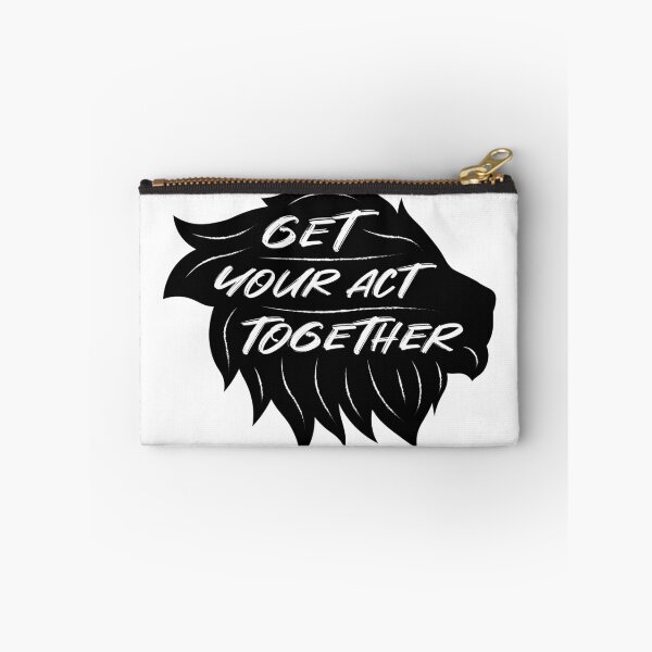 Item preview, Get Your Act Together | Lion | Quotes | Black designed and sold by Wintre2.