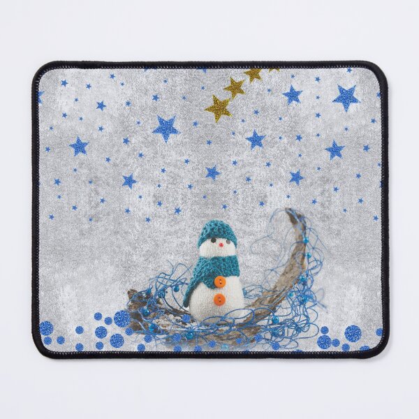 Item preview,  Snowman with sparkly blue stars designed and sold by homemadecreate.