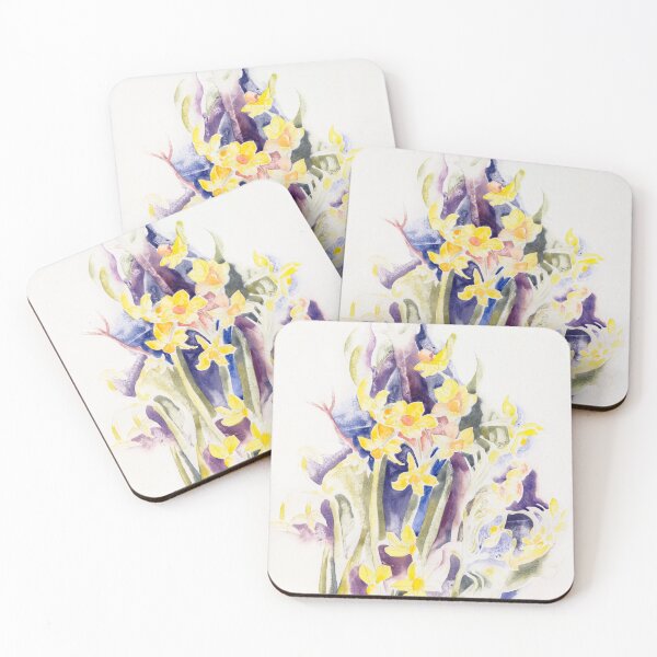 Item preview, Watercolor Painting Small Daffodils (ca. 1914) by Charles Demuth designed and sold by Designedbysm.