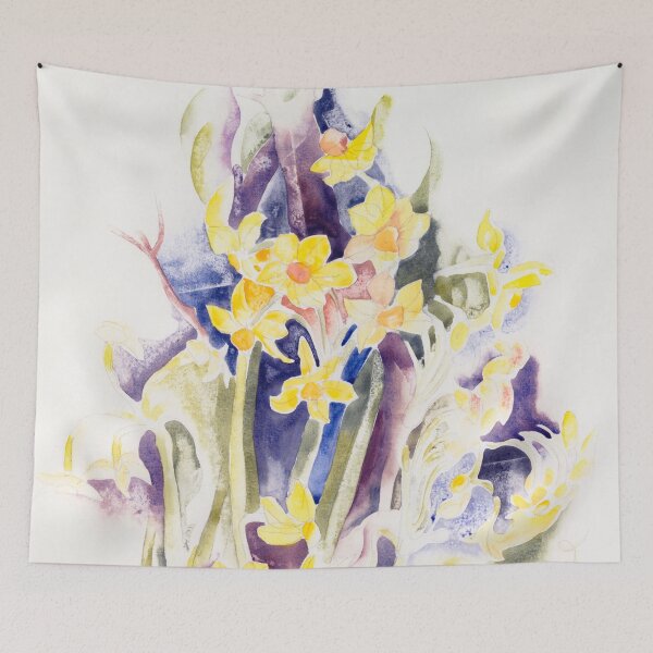 Item preview, Watercolor Painting Small Daffodils (ca. 1914) by Charles Demuth designed and sold by Designedbysm.