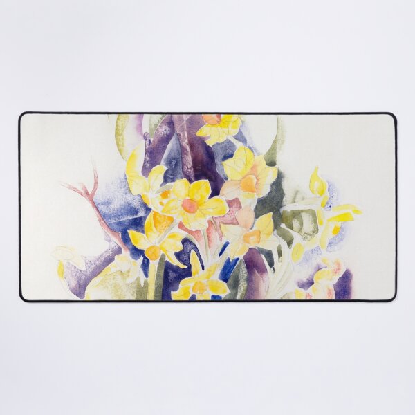 Item preview, Watercolor Painting Small Daffodils (ca. 1914) by Charles Demuth designed and sold by Designedbysm.