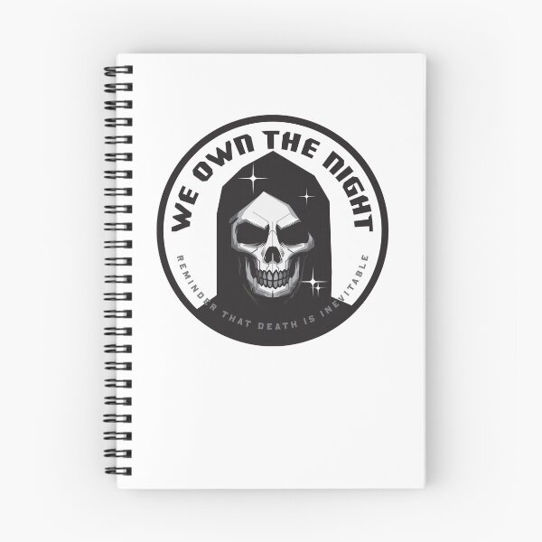 Item preview, skull head fearless we own the night letter designed and sold by bnrcreative.