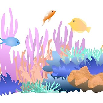 Artwork thumbnail, Coral reef by Chen-Len