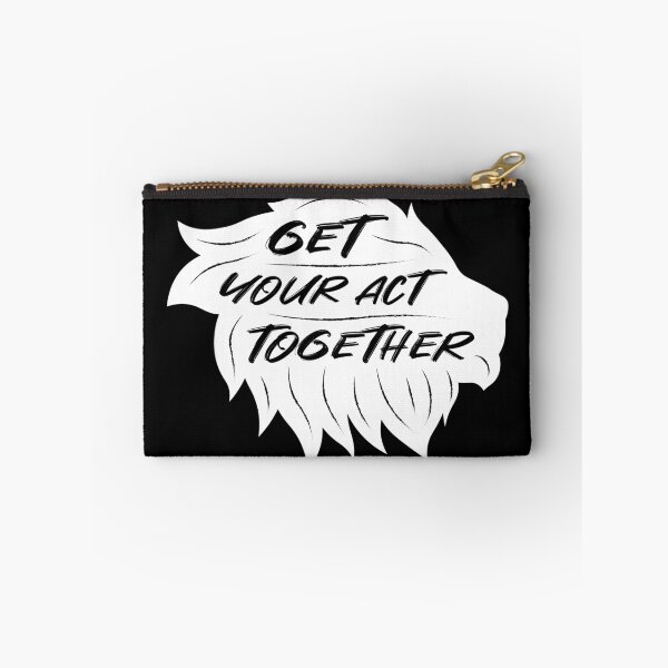 Item preview, Get Your Act Together | Lion | Quotes | White designed and sold by Wintre2.