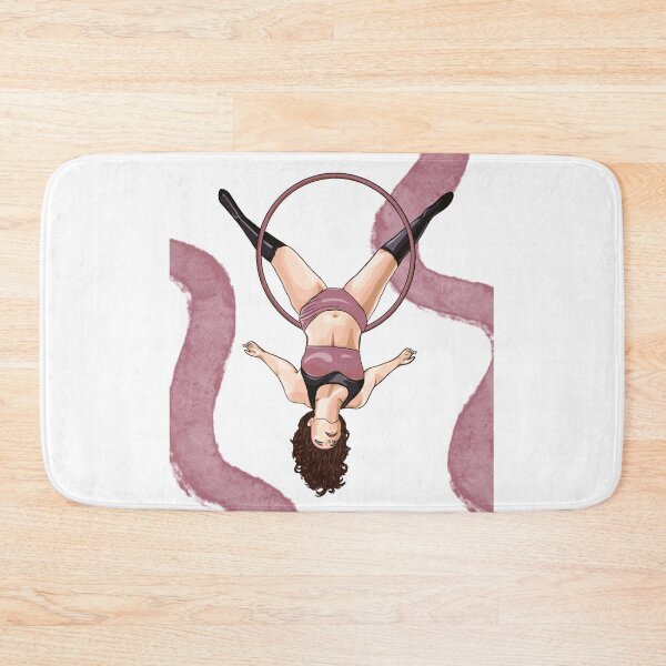 Item preview, Lyra Aerial Hoop Performer - Blush Wine designed and sold by Robyn Adams.