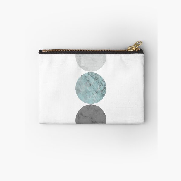 Item preview, 3 circles teal and gray designed and sold by Leah Biernacki.
