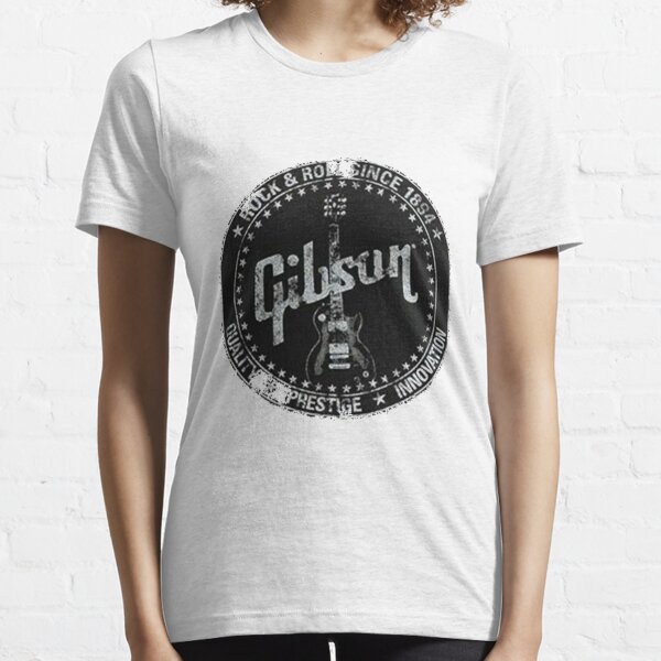 Gibson Distressed Logo Classic T-Shirt Essential T-Shirt