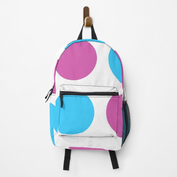 Item preview, Blue and pink polkadot - fun colourful dots background designed and sold by Hanger52.