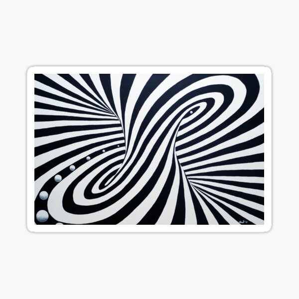 Schwingung Sticker
