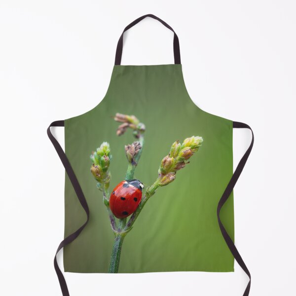 Item preview, Red ladybug insect sitting on flower designed and sold by Millenn.