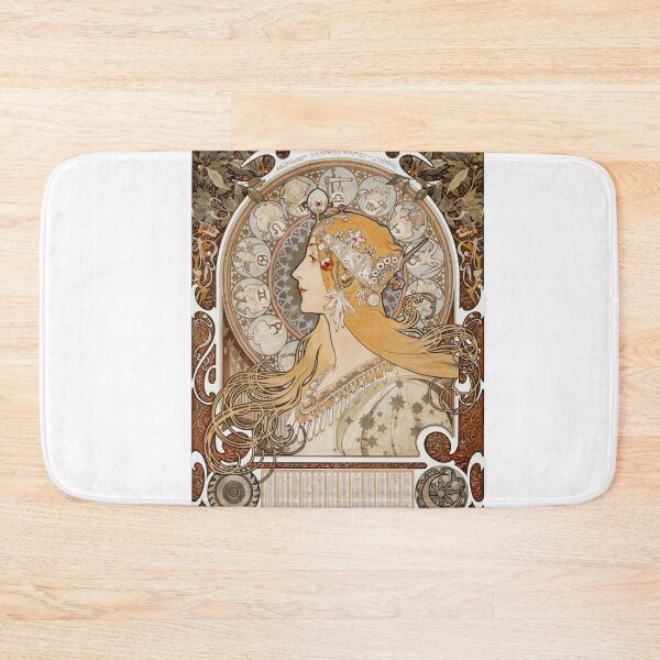 Item preview, Alphonse Mucha, La Plume, Vintage | Art designed and sold by Thermopolium.