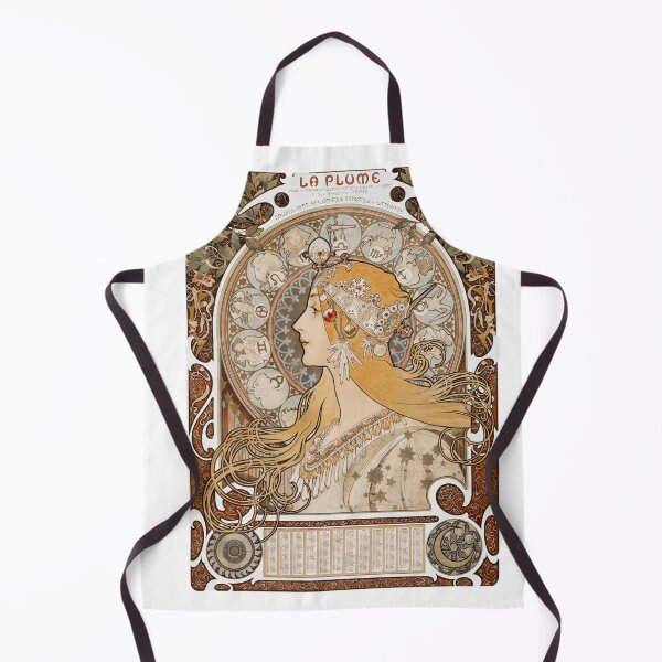 Item preview, Alphonse Mucha, La Plume, Vintage | Art designed and sold by Thermopolium.