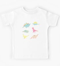 Dinosaurier-Muster Kinder T-Shirt